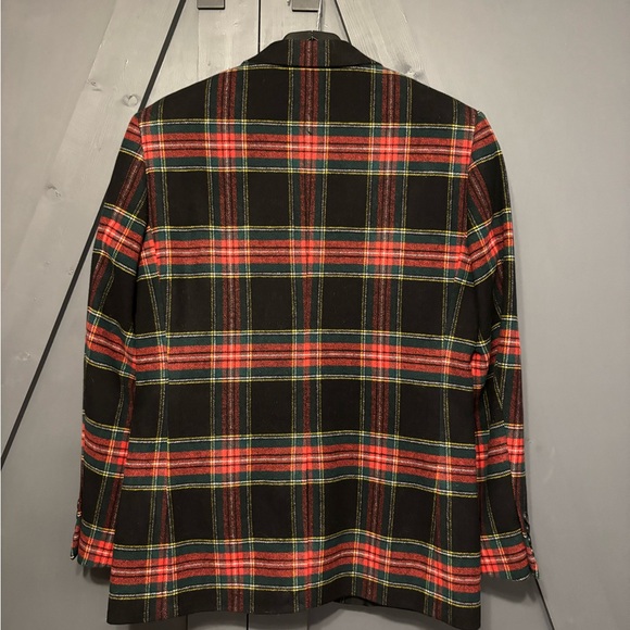 J Crew Wool Tartan plaid sports coat 40R - Picture 2 of 3